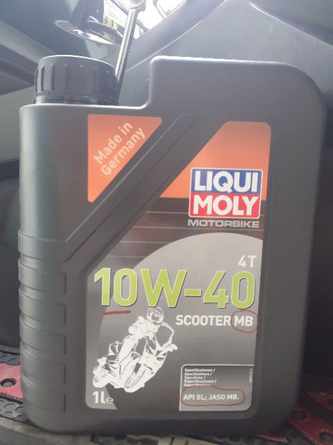 LIQUI MOLY 10W40 SL SCOOTER MB cho xe Tay GA 1L