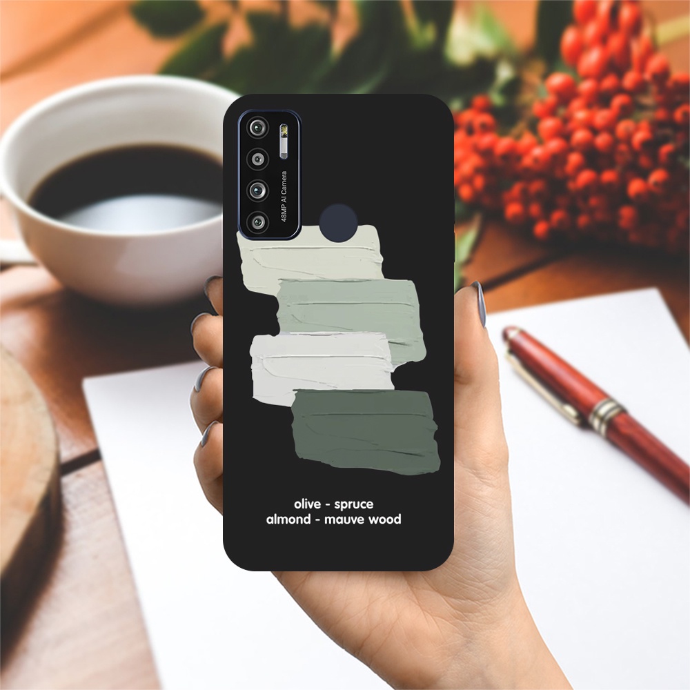 Ốp lưng Vsmart Joy 3/Joy 4/Active 3/Bee 3/Live/...dẻo đen hình Vệt màu