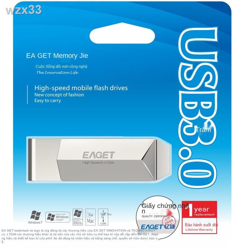 ▧﹊☾64G / 128GUSB3.0 U Disk F70 Phiên bản nâng cấp Tốc độ cao Full Metal 360 Ổ đĩa flash USB trên ô tô