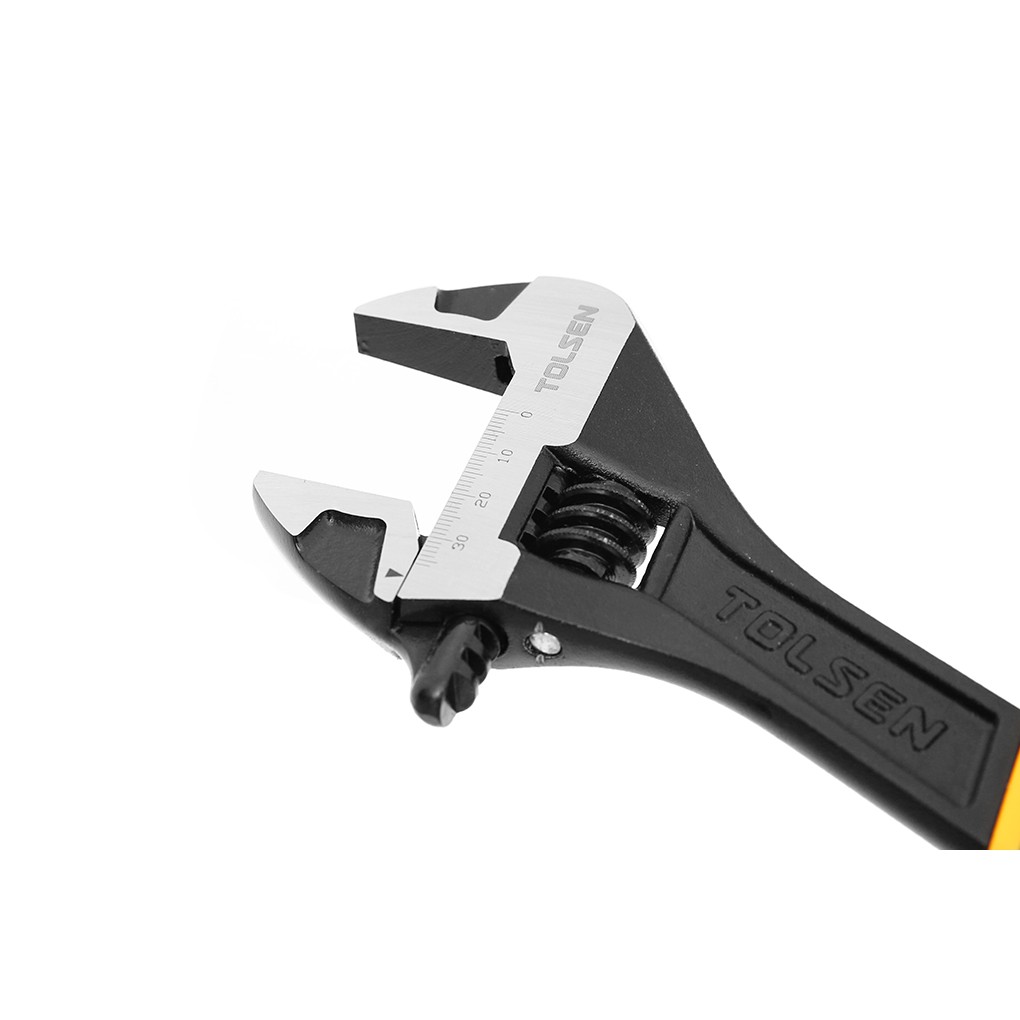 Mỏ lết công nghệp đa năng cán nhựa đen thép crv tolsen 15308/ 15309/ 15310