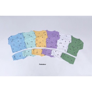 [PEEKABOO XUẤT HÀN] Bộ dài tay cho bé vải cotton thun lạnh MỀM MỊN MÁT - Quần áo trẻ em PEEKABOO LOẠI 1