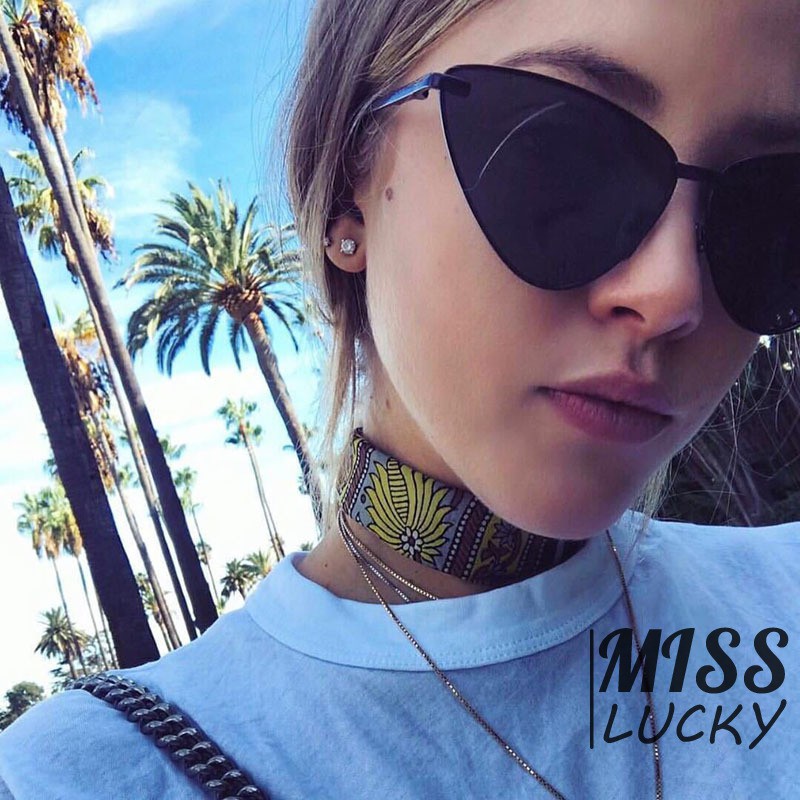 Kính mát mắt mèo phong cách vintage thời trang cho nữ