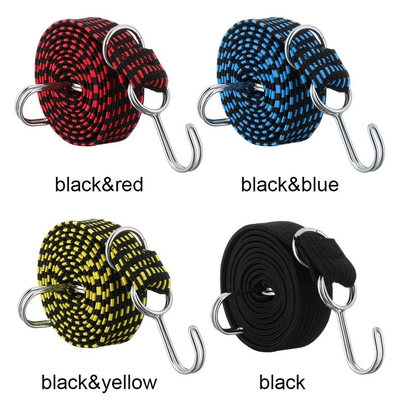 Dây Đai Nylon Co Giãn Buộc Hành Lý Đa Năng Cho Xe Máy Xe Đạp Xe Máy