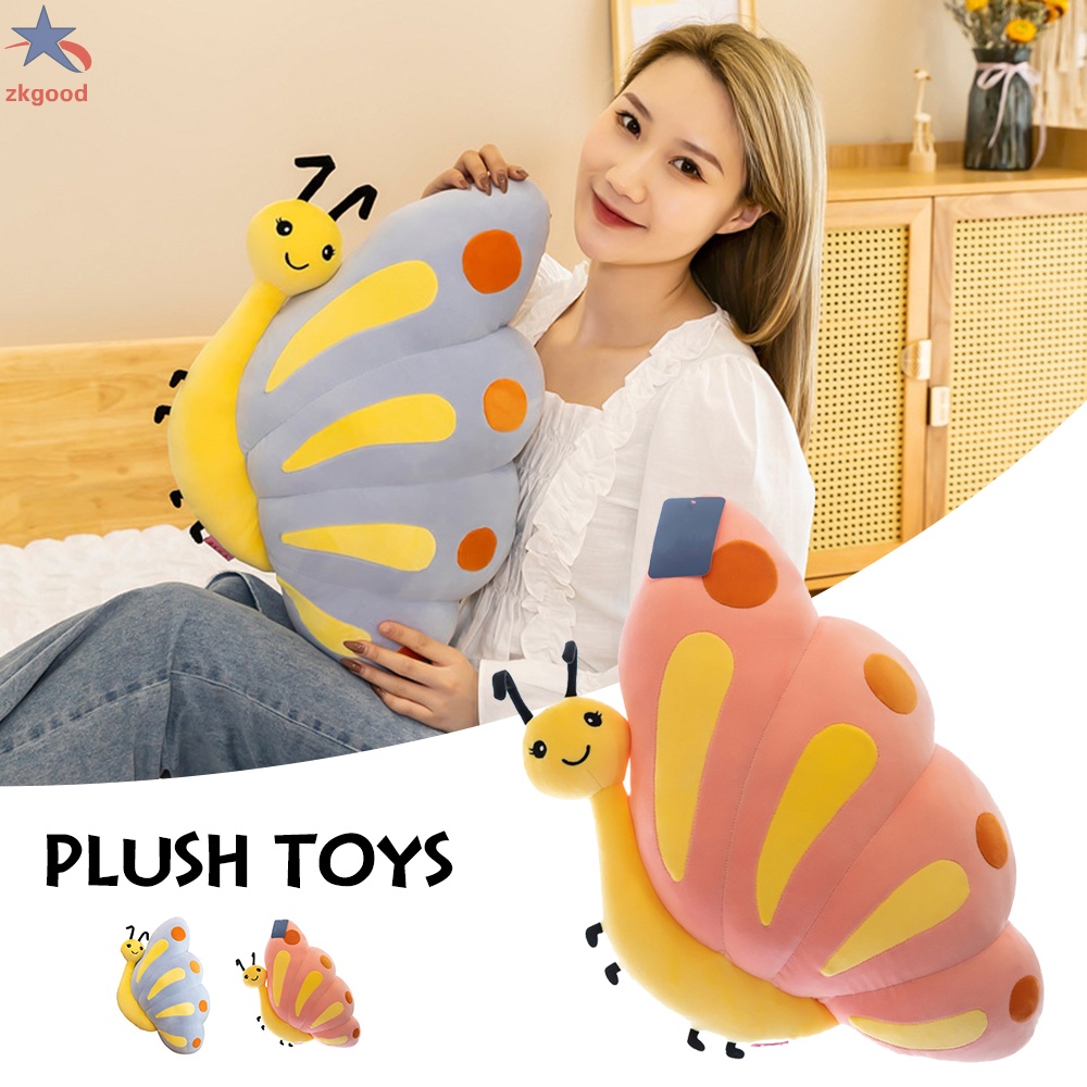 Thú Nhồi Bông Hình Bươm Bướm Dễ Thương Làm Quà Tặng Cho Bé
