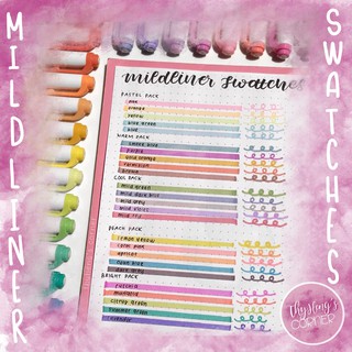 Bút Highlight Zebra Mildliner (HAI ĐẦU) - BÁN LẺ (Phần 2)