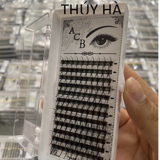 Mi fan trụ katun 5d mix (9-15)mm -0.07 - dụng cụ nối mi thúy hà