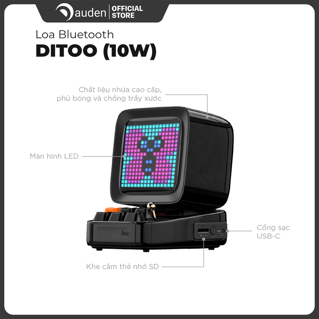 Loa Bluetooth Divoom Ditoo 10W