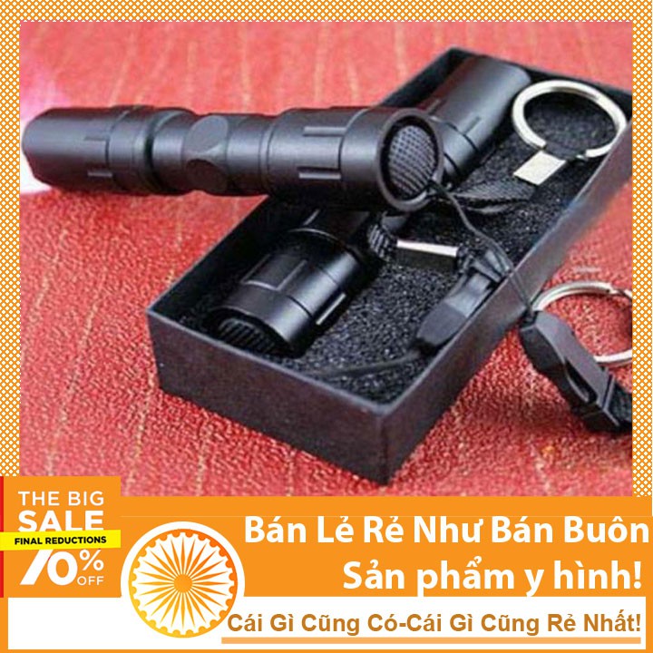 Đèn pin mini 3w được làm bằng hợp kim nhôm đa năng chống nước chất lượng cao