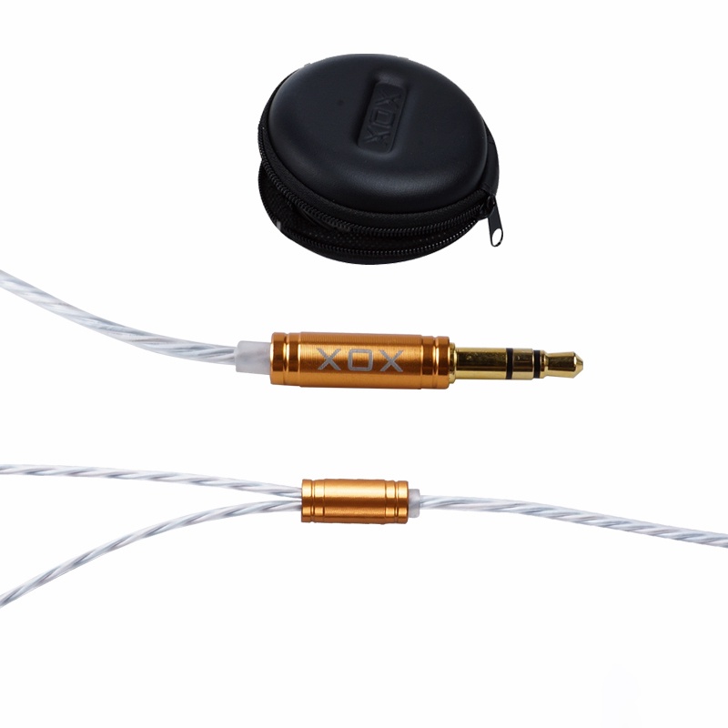 Tai nghe màn hình giắc cắm kim loại Chiều dài dây 1.5m loại Y XOX H70