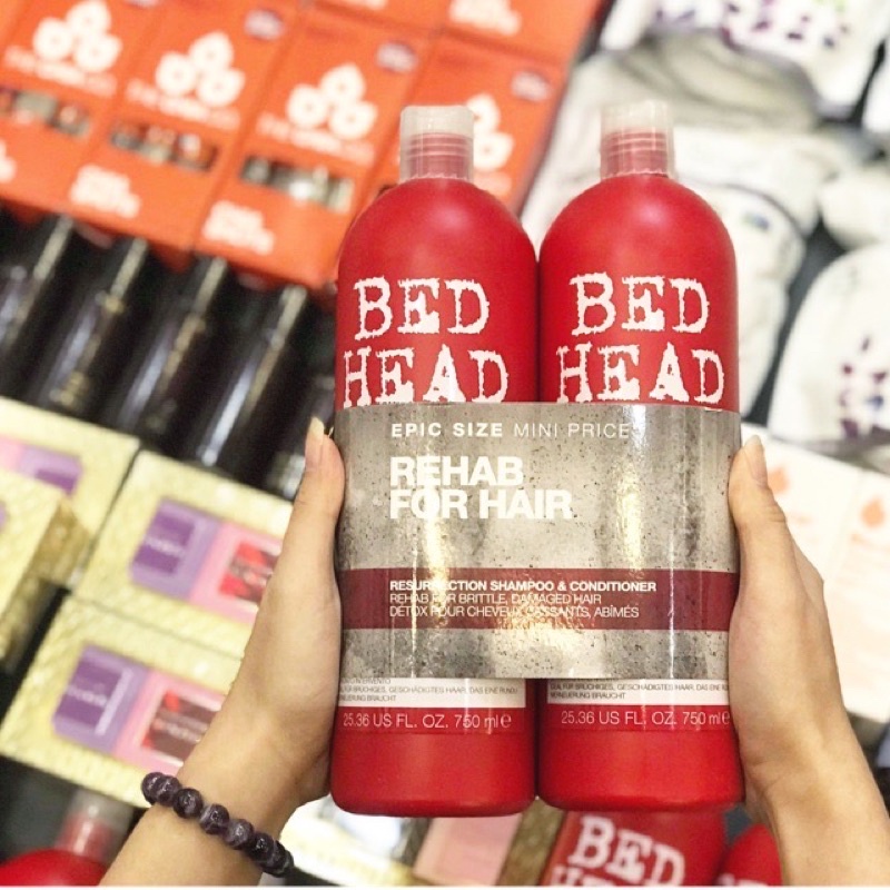 Cặp gội xả Bed Head Tigi 750ml x2