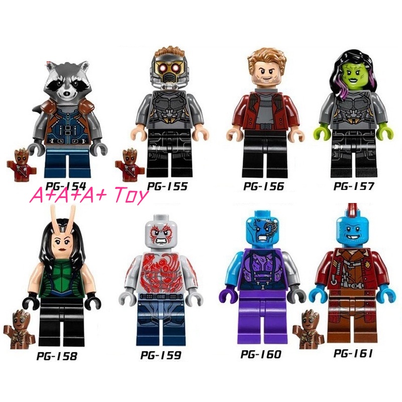 Mô Hình Đồ Chơi Nhân Vật Siêu Anh Hùng Trong Phim Guardians of The Galaxy 48 Phong Cách