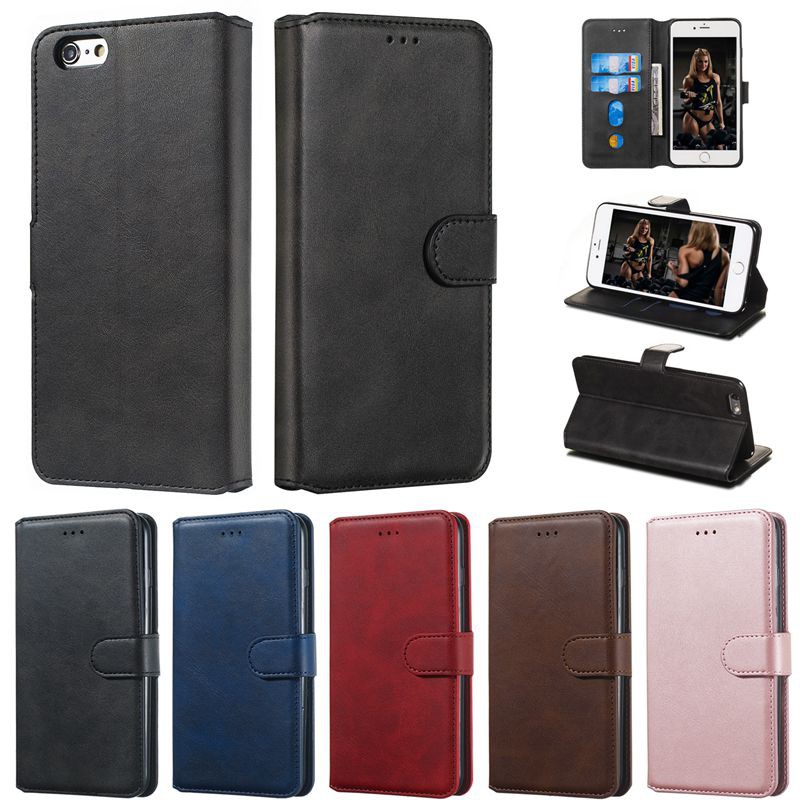 PU Wallet Leather Flip Case For iphone 6 6S plus 7 8 plus | BigBuy360 - bigbuy360.vn