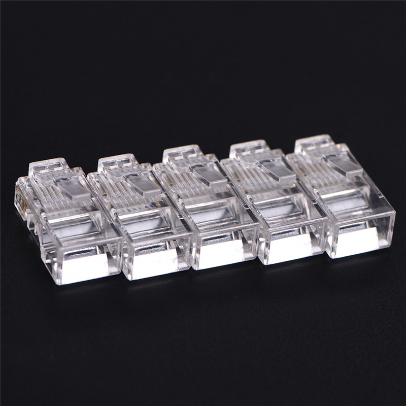 Set 50 Đầu Nối Dây Mạng Lan Rj45 Cat5 8p8c Cho Máy Tính | BigBuy360 - bigbuy360.vn