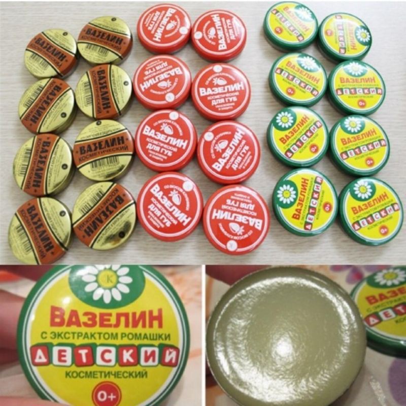 Sáp nẻ Vaseline Nga