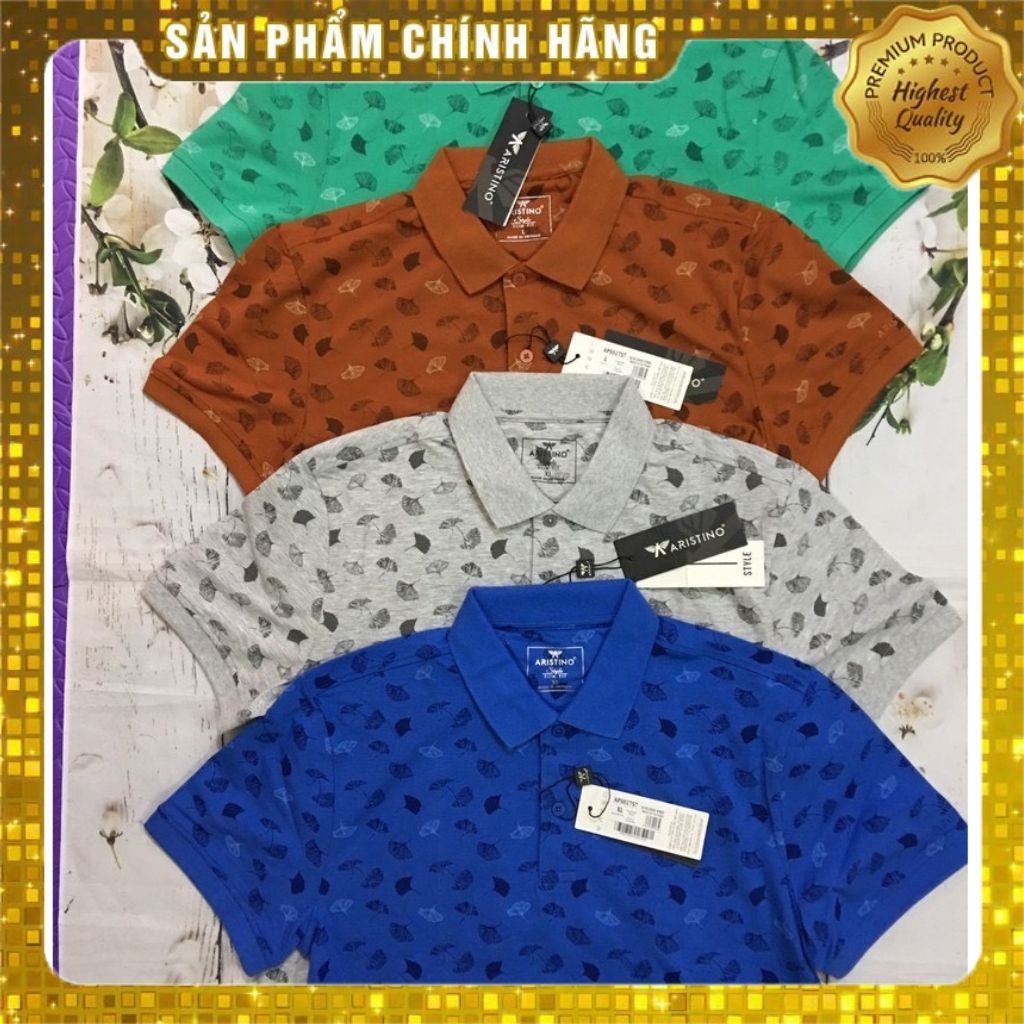 Áo thun nam cổ bẻ ARISTINO size XL (72-78 kg) (nhiều mẫu)