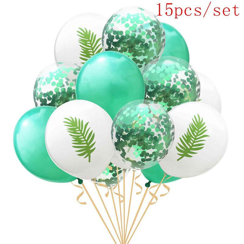 Bộ 15 Bong Bóng Trang Trí Tiệc Hình Chim Hồng Hạc