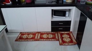 Thảm trải nền bếp