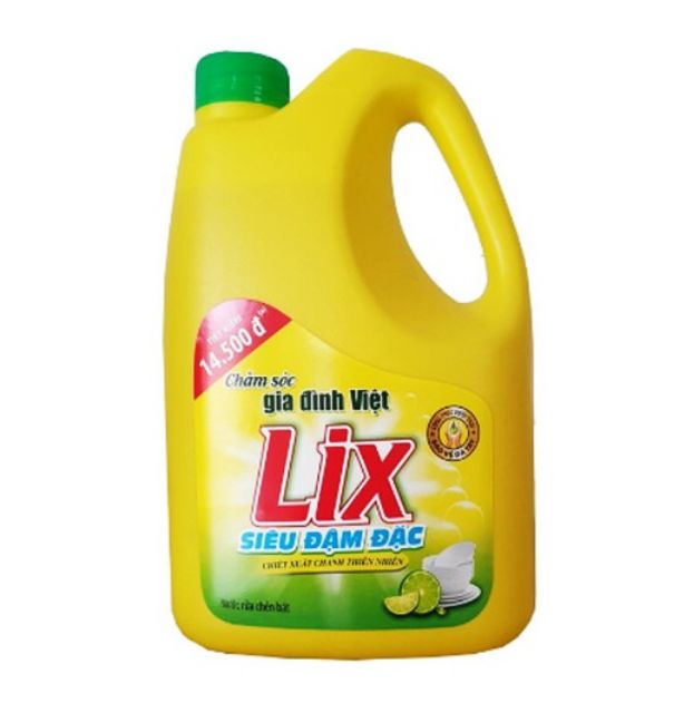 NƯỚC RỬA CHÉN LIX SIÊU SẠCH NGÁT HƯƠNG CHANH