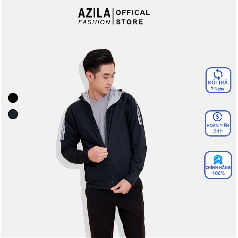 Áo Chống Nắng Nam Azila Nhiều Màu Vải Kim Cương 2 Mặt Chống Tia UV Chống Tia Cực Tím