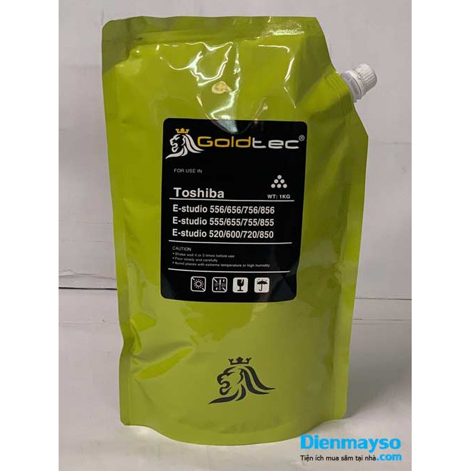 Mực nạp Goldtec cho Máy Photocopy Toshiba 520 555 600 656 655 720 756 850 855 856 - Mực In Goldtec màu đen