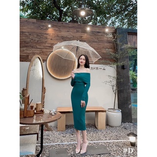 Đầm Body Trể Vai Bẹ To