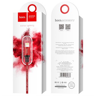 Cáp sạc Iphone hoco X14 Lighting/Micro USD - cho Iphone,ipad/Android Microd