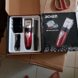 Tăng đơ cắt tóc JICHEN JC 0817 có dây sạc điện (có kèm kéo cắt tỉa ráy tai)