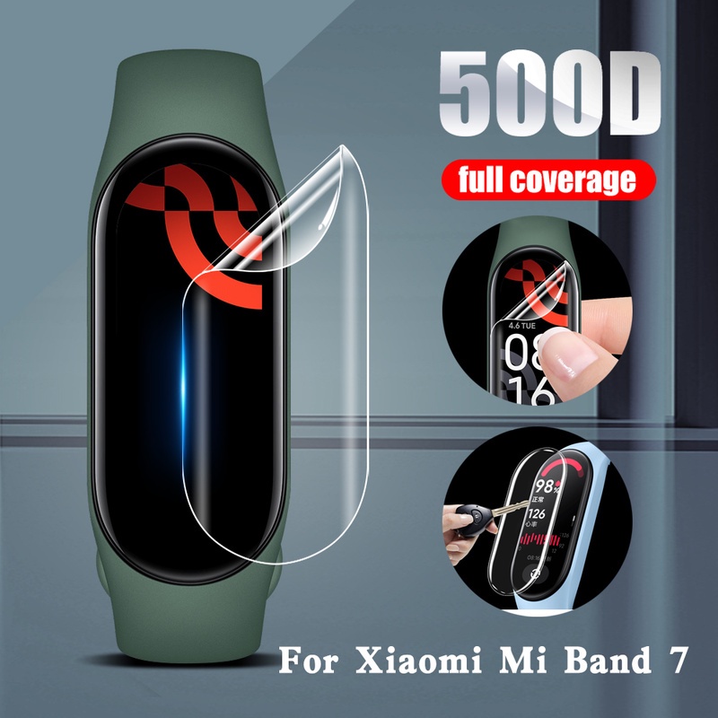 Miếng Dán Bảo Vệ Màn Hình Chống Trầy Mềm Cong Cho Xiaomi Mi Band 7 7NFC/ Smart Watch