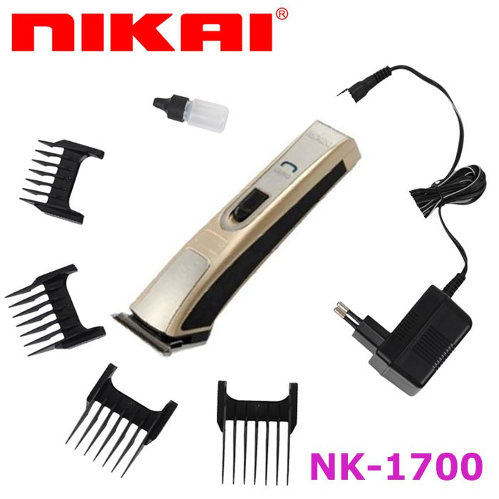 Tông đơ cắt tóc cho bé pin sạc Nikai NK-1700 chính hãng