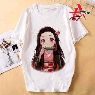 ÁO THUN ANIME KAMADO NEZUKO ĐÁNG YÊU AN01-210420