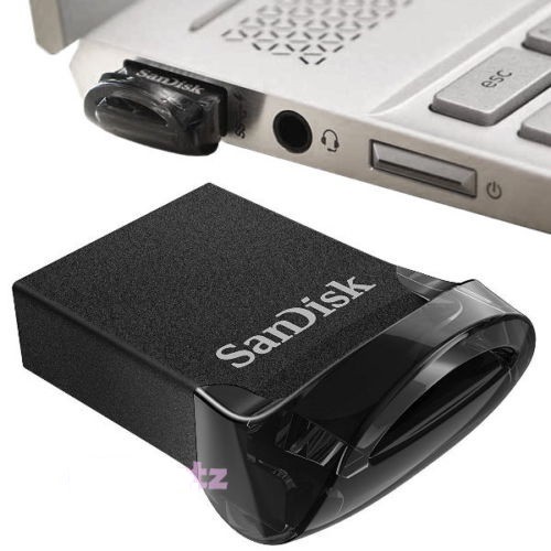 USB 3.1 SanDisk Ultra Fit CZ430 256GB 130MB/s (Đen) - Hàng Chính Hãng