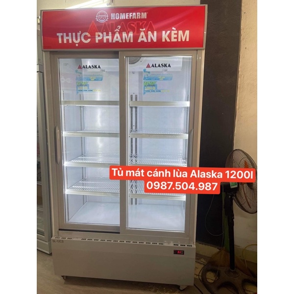 Thanh Lý tủ mát Alaska qua sử dụng mới 90% model SL-12CS
