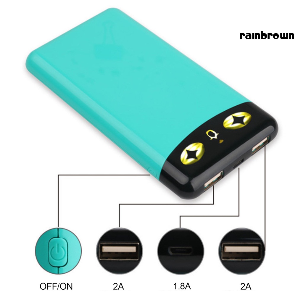 Sạc Dự Phòng 5000mah Hai Cổng Usb Tiện Dụng
