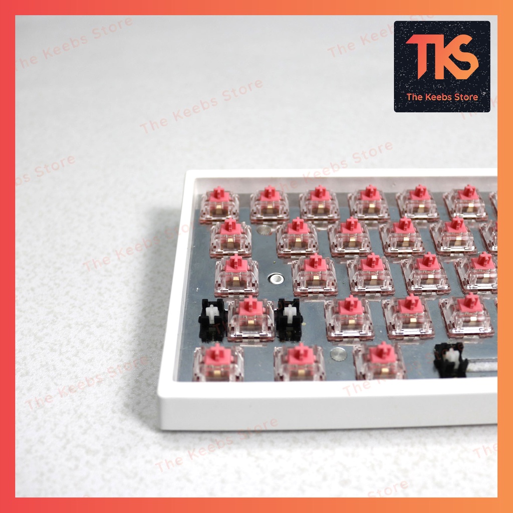 KTT Strawberry 5 Pin | Switch KTT Dâu 5 pin | Linear 62g | công tắc bàn phím cơ | TKS