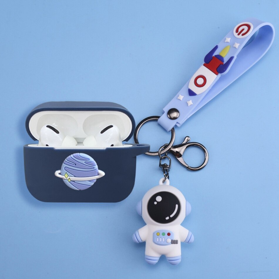 Vỏ Bảo Vệ Hộp Sạc Tai Nghe zmi Purpods Pro Bluetooth Không Dây Chất Liệu Silicon Họa Tiết Hoạt Hình Dễ Thương