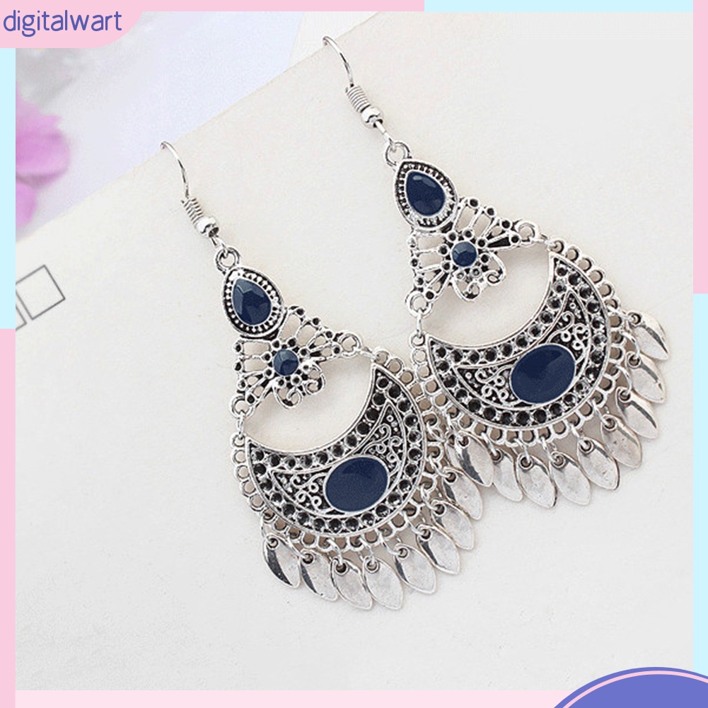 Bông Tai Thiết Kế Rỗng Phong Cách Bohemia Thời Trang Cho Nữ