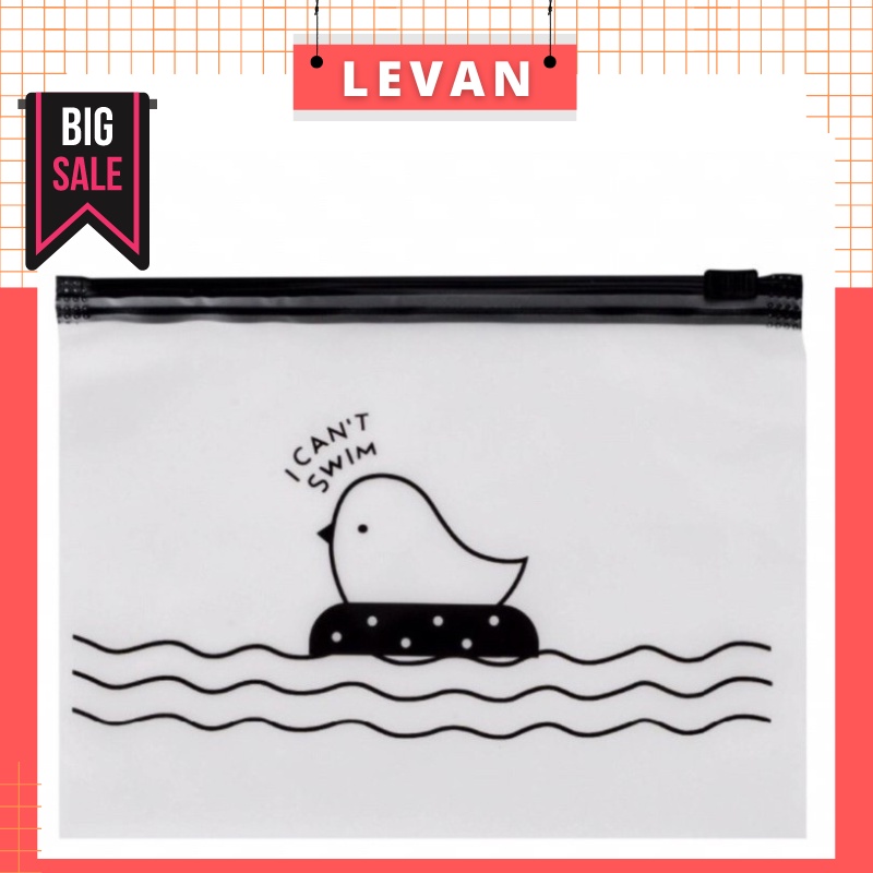 Túi zip đựng phụ kiện, mỹ phẩm đồ dùng cá nhân nhỏ gọn đi du lịch LEVAN