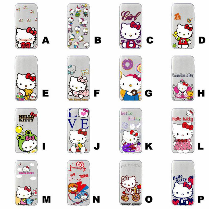 Ốp Lưng Dẻo Hoạ Tiết Hoạt Hình Hello Kitty Dễ Thương Dành Cho Lenovo A536