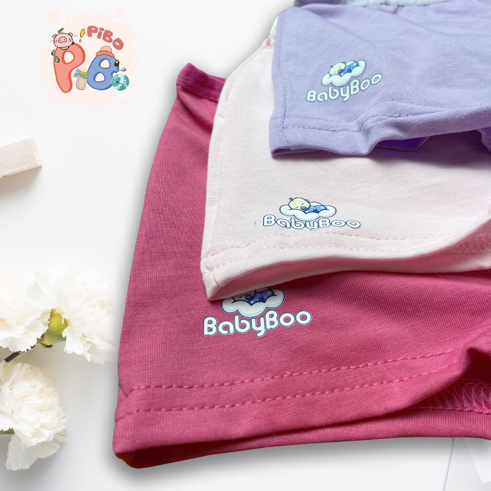 Quần Chip Bé Gái Cotton Thun Lạnh Thấm Hút Mồ Hôi - BabyBoo - PiBo