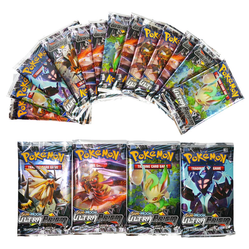 Bộ thẻ bài đồ chơi Pokemon TCG: Sun & Moon Ultra Prism bằng tiếng anh