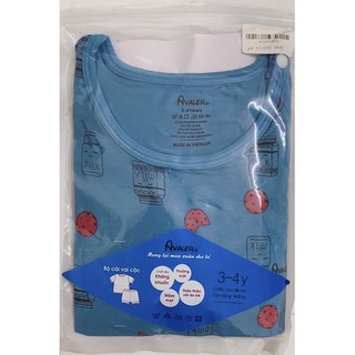[AVALER] xả kho bộ cộc sợi tre size 3-4y