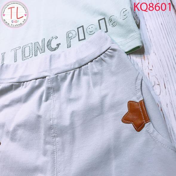 Thời trang trẻ em - Bộ quần áo ngắn tay ngôi sao vui nhộn cho bé cưng - Bộ bé trai - Bộ bé gái