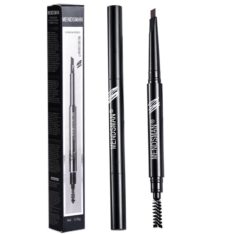 Bút Kẻ Lông Mày Hai Đầu 5 Màu Sắc Tùy Chọn Chống Thấm Nước Dễ Lên Màu