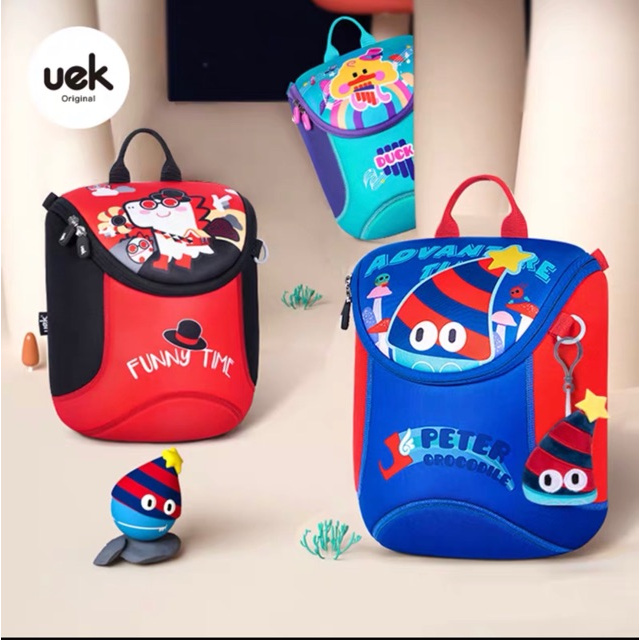 Balo UEK cho bé mẫu giáo siêu nhẹ chống thấm nước cho bé