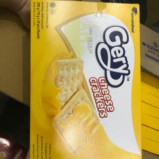 Bánh GERY CHEESE CRACKERS 200g