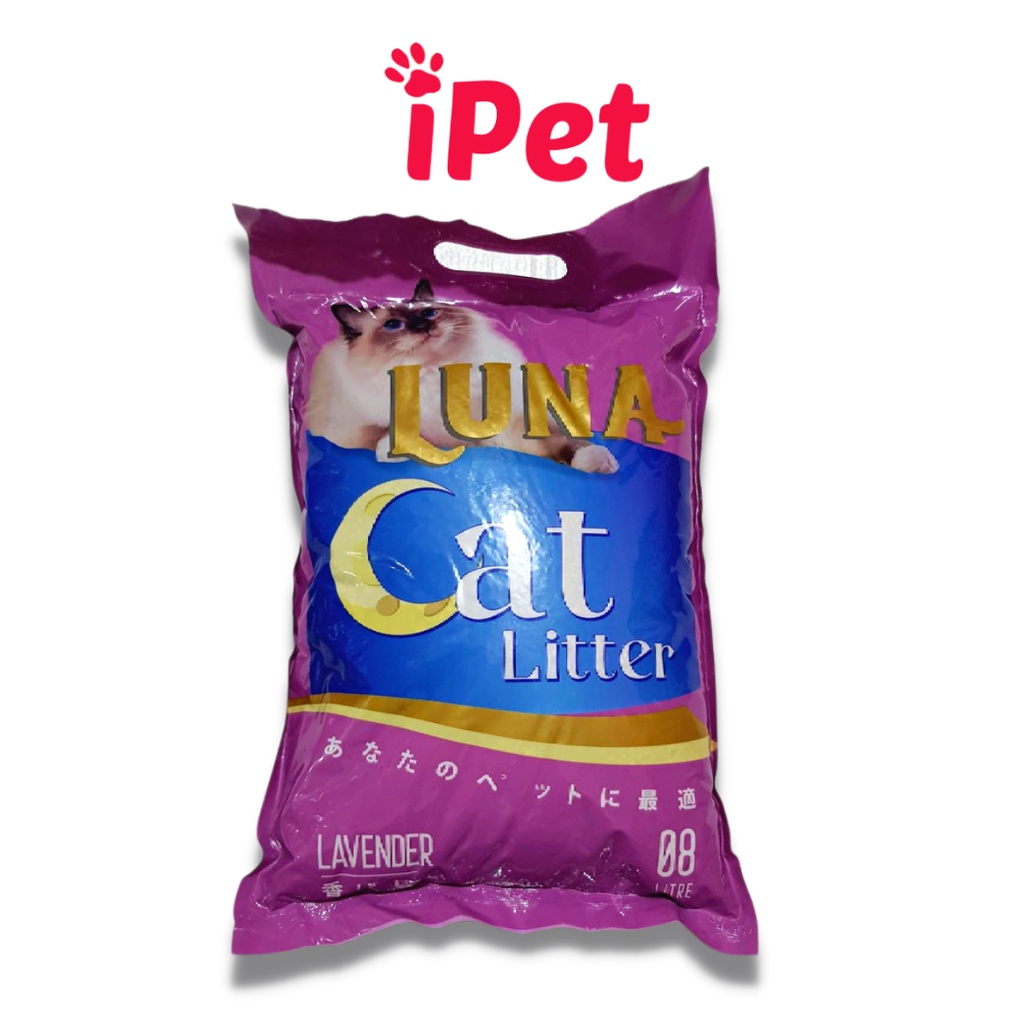 Cát vệ sinh cho mèo Luna Litter khử mùi vón cục ít bụi - iPet Shop