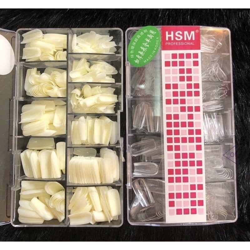 Móng úp HSM các fom: thang , vuông , nhọn