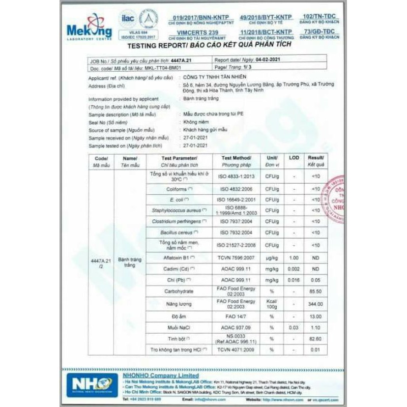 Bánh tráng siêu mỏng Tân Nhiên cây xá 5kg