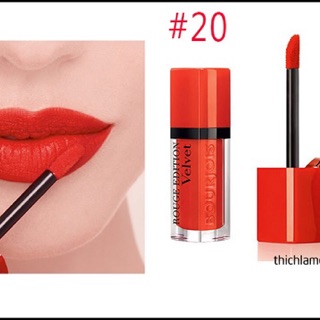 SON BOURJOIS ROUGE EDITION VELVET PHÁP AUTH 100%