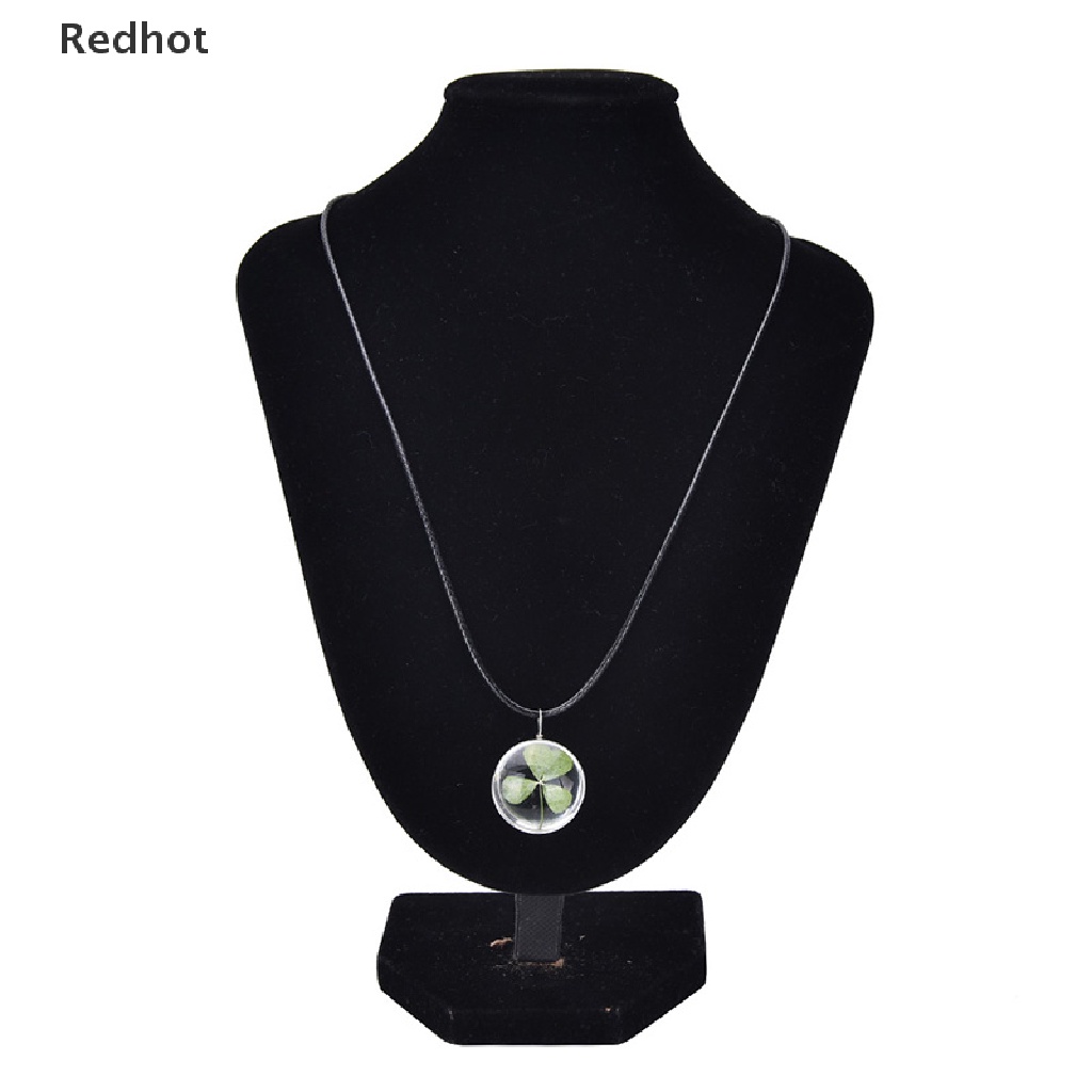 Vòng cổ Mặt Cỏ Bốn Lá Màu Xanh Lá Mới